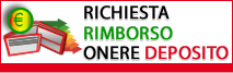 Richiesta Rimborso Onere Deposito